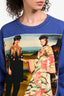 Gucci x Ignasi Monreal 2018 Blue Cotton 'Hallucination' Print Sweatshirt Size S