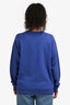 Gucci x Ignasi Monreal 2018 Blue Cotton 'Hallucination' Print Sweatshirt Size S