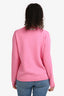 Gucci x Doraemon Pink Wool Graphic Print Sweater Size S