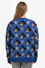 Gucci x Disney Blue Wool 'Mickey Mouse' Printed Cardigan Size L