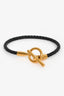 Hermès Black/Gold Tone 'Glenan' Bracelet