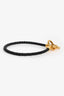 Hermès Black/Gold Tone 'Glenan' Bracelet