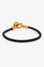 Hermès Black/Gold Tone 'Glenan' Bracelet