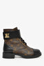 Louis Vuitton Monogram Canvas/Leather 'Wonderland Ranger' LV Twist Boots Size 39