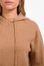 Celine Brown Cashmere Hoodie Size L