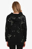 Gucci Black Crystal Embellished "Gucci Cosmogonie" Hoodie Size S