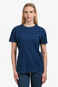 Miu Miu 2024 Blue Logo T-shirt Size M