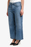 Agolde Blue Light Wash Wide Leg Jeans Size 27
