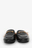 Gucci Black Fur Horsebit Princetown Slides Size 40