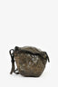 Givenchy Brown Crinkled Leather Mini Pandora Crossbody