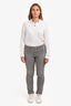 Brunello Cucinelli Grey Denim Skinny Jeans Size 48