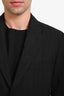 Issey Miyake Black Single Breasted Blazer Size 2 Mens
