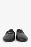 Givenchy Black Leather Signature Logo Sandals Size 39