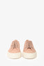 Common Projects Pink Leather Tournament Low-Top Sneakers Size 41