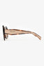 Prada Brown Tortoiseshell Oversized Square Sunglasses