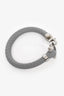Omega Grey Rubber/Stainless Steel 'Aqua Sailing' Bracelet
