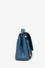 Pre-Loved Chanel™ 2018 Blue Caviar Leather Business Affinity Top Handle Bag