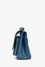 Pre-Loved Chanel™ 2018 Blue Caviar Leather Business Affinity Top Handle Bag