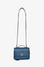 Pre-Loved Chanel™ 2018 Blue Caviar Leather Business Affinity Top Handle Bag