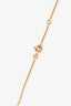 Hermès 18K Rose Gold Amulettes Constance Pendant Necklace