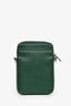 Christian Dior 2021 Green Oblique Leather Men's World Tour Crossbody Bag