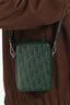 Christian Dior 2021 Green Oblique Leather Men's World Tour Crossbody Bag