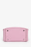 Hermès 2022 Mauve Sylvestre Clemence Leather Mini Lindy