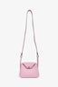 Hermès 2022 Mauve Sylvestre Clemence Leather Mini Lindy