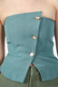 Ba&sh Green Gabriella Bustier Size 0