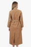 Ba&Sh Beige Wool Gotcha Belted Coat Size 0