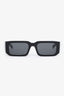 Prada Black 'Symbole' Rectangular Sunglasses