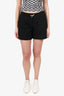 Fendi Black Logo Print Shorts Size 12+ Kids