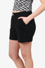 Fendi Black Logo Print Shorts Size 12+ Kids