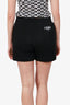 Fendi Black Logo Print Shorts Size 12+ Kids