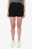 Louis Vuitton 2022 Damier Denim Mini Shorts Size 36