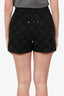 Louis Vuitton 2022 Damier Denim Mini Shorts Size 36