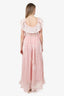 Love Shack Fancy Pink 'Annaleigh' Maxi Dress Size 4
