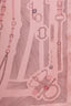 Hermès Pink Silk Carré 90 Scarf