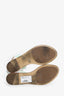 Sophia Webster Silver Butterfly Pom-pom T-Strap Sandals Size 40