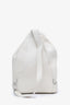 Loewe White Leather 'Anton' Backpack With Pouch