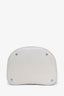Loewe White Leather 'Anton' Backpack With Pouch