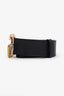 Gucci Black/Gold Leather GG Belt Size 75/30