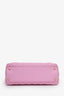 Pre-Loved Chanel™ 23P Pink Caviar Medium Coco Top Handle Bag With Strap