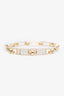 Hermès 18K Gold Diamond Kelly Chaine Bracelet Small Model