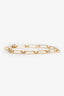 Hermès 18K Gold Diamond Kelly Chaine Bracelet Small Model