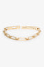 Hermès 18K Gold Diamond Kelly Chaine Bracelet Small Model