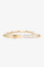 Hermès 18K Gold Diamond Kelly Chaine Bracelet Small Model