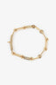 Hermès 18K Gold Diamond Kelly Chaine Bracelet Small Model