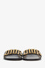 Christian Dior Black 'Revolution' Logo Slide Sandals Size 35