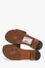 Christian Dior Black 'Revolution' Logo Slide Sandals Size 35